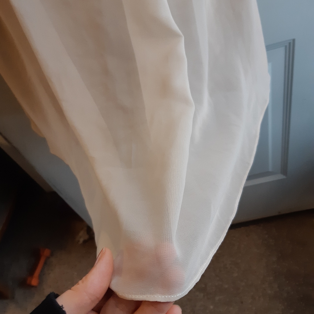 Satin Champagne Dress - Picture 9 of 16